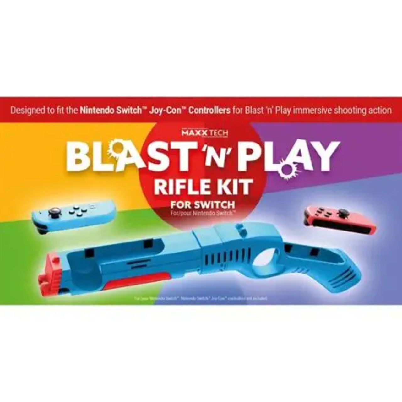 Blast N Play Rifle Kit for Switch